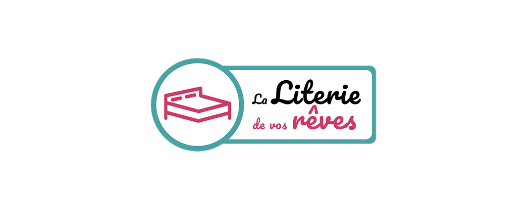 logo blanc sans fond la literie de vos rêves