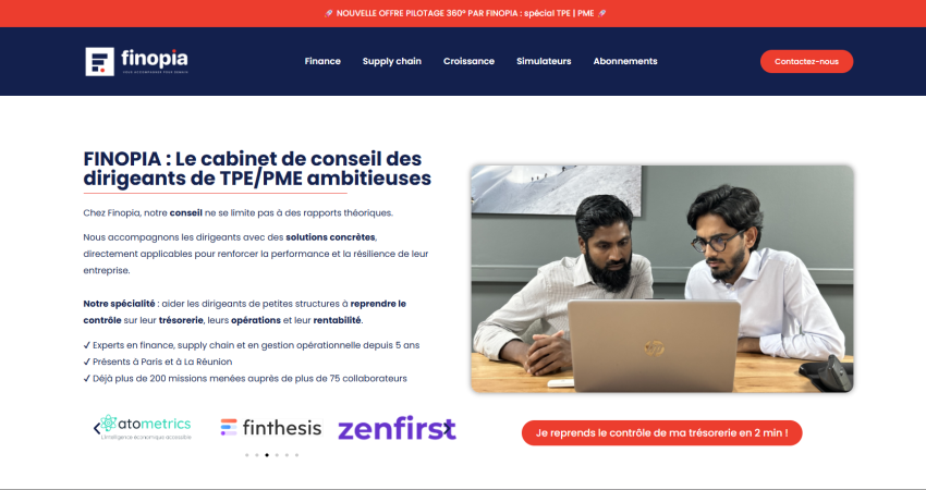 finopia refonte technique